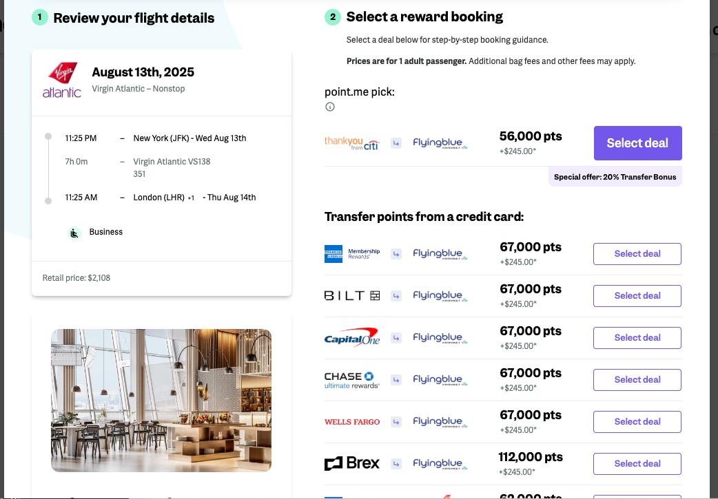 flight pricing